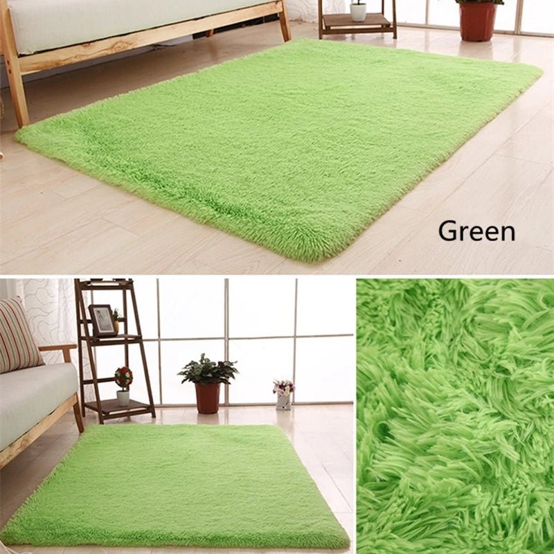 New Style Thickened Mercerizing Plush Soft Anti-slip Carpets