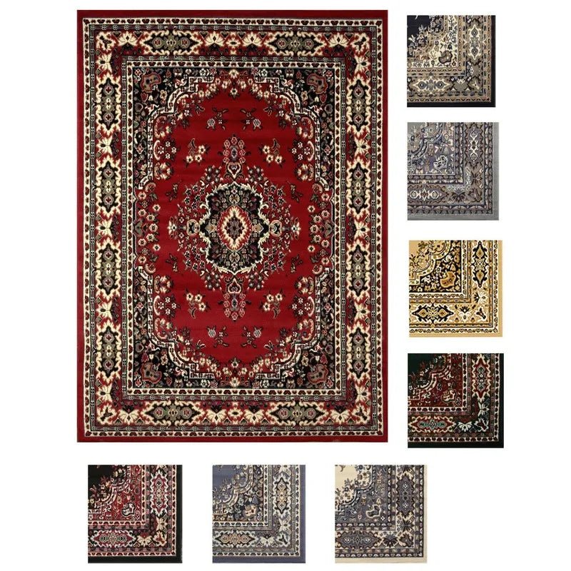 Living Room Bedroom Carpet Crawling Mat - Traditional Oriental Design