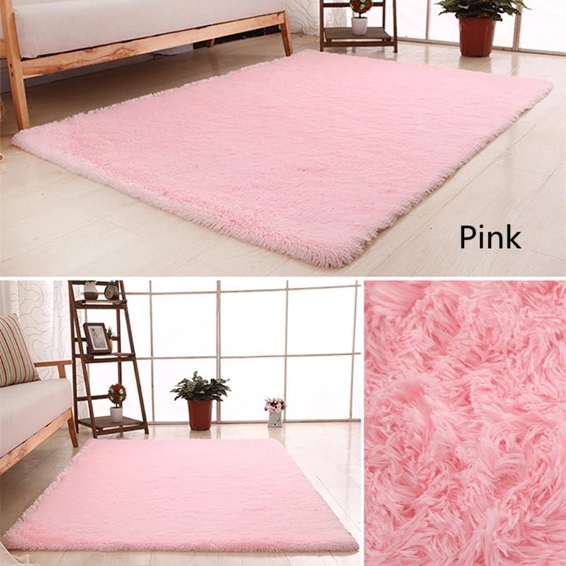 New Style Thickened Mercerizing Plush Soft Anti-slip Carpets