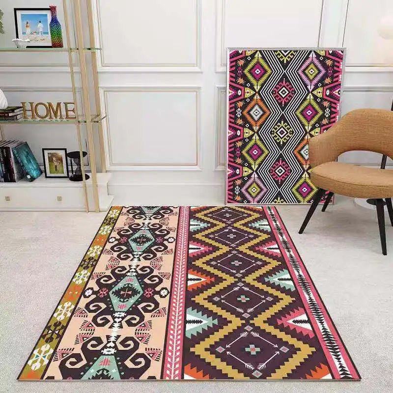 Bohemian Manual Art Carpets for Living Room Decoration