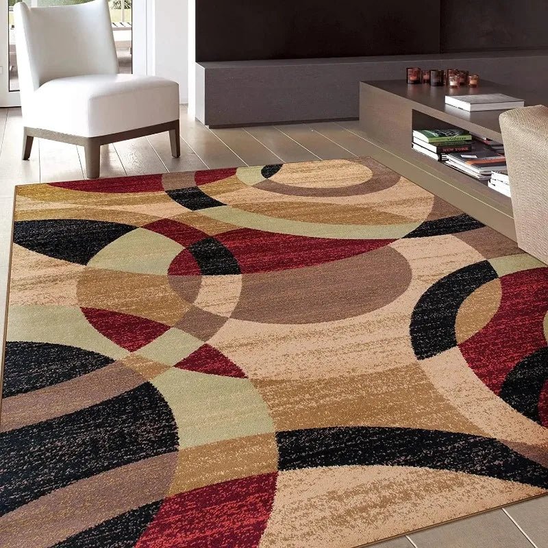 Nordic Geometric Carpet for Living Room  Area Rugs - Modern Luxury Decor