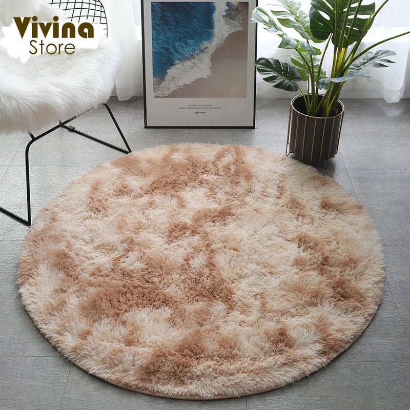 Cute Plush Fluffy Kids Rug for room decor