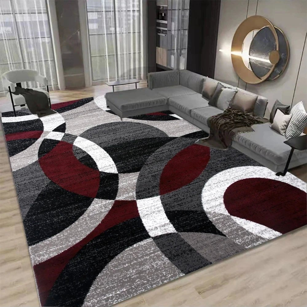 Table Sofa Side Modern Geometric Carpet for Home Decoration