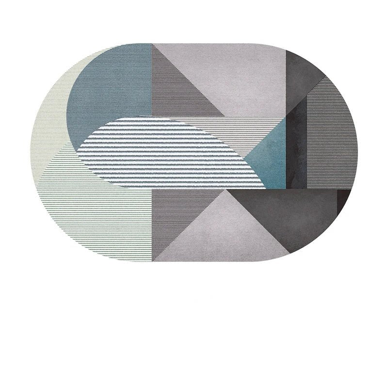 Irregular Nordic Style Rug for Simple Living Room Decoration