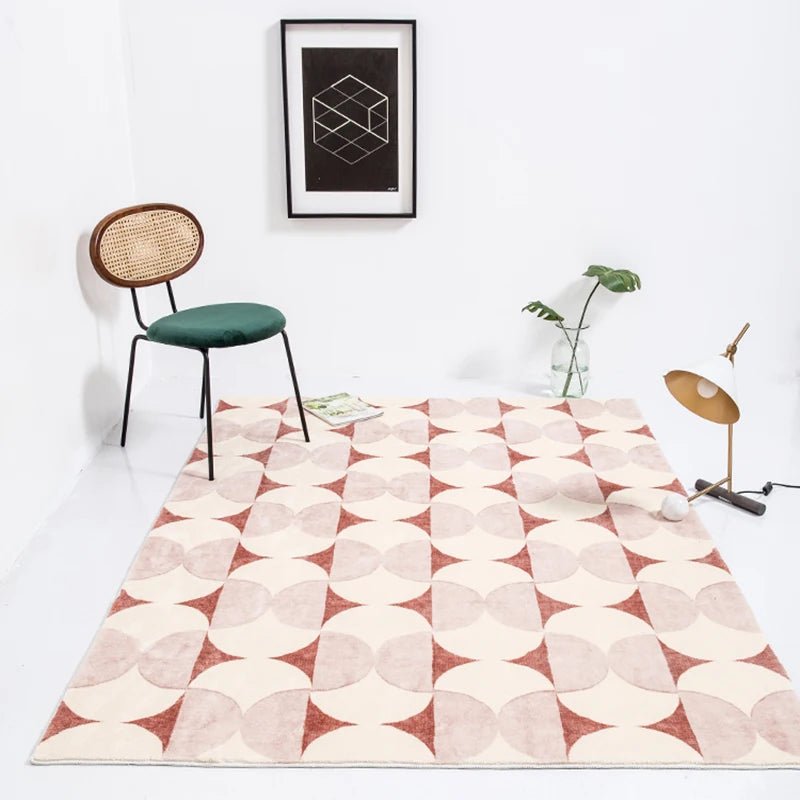 Modern Geometric Living Room Rug for home decoration