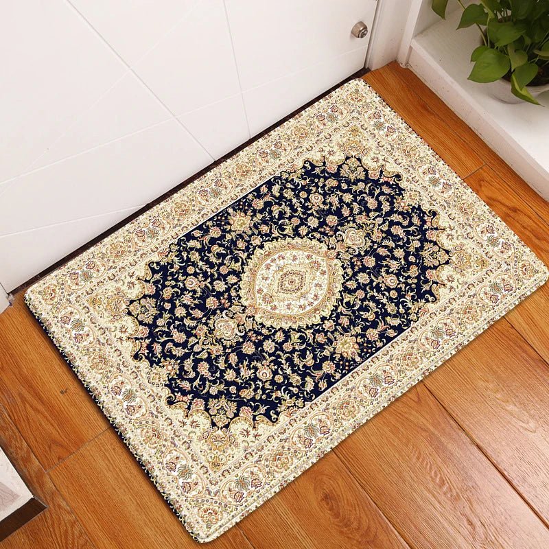 Anti-Slip Absorbent Bohemian Rug For Kitchen Bath Entrance