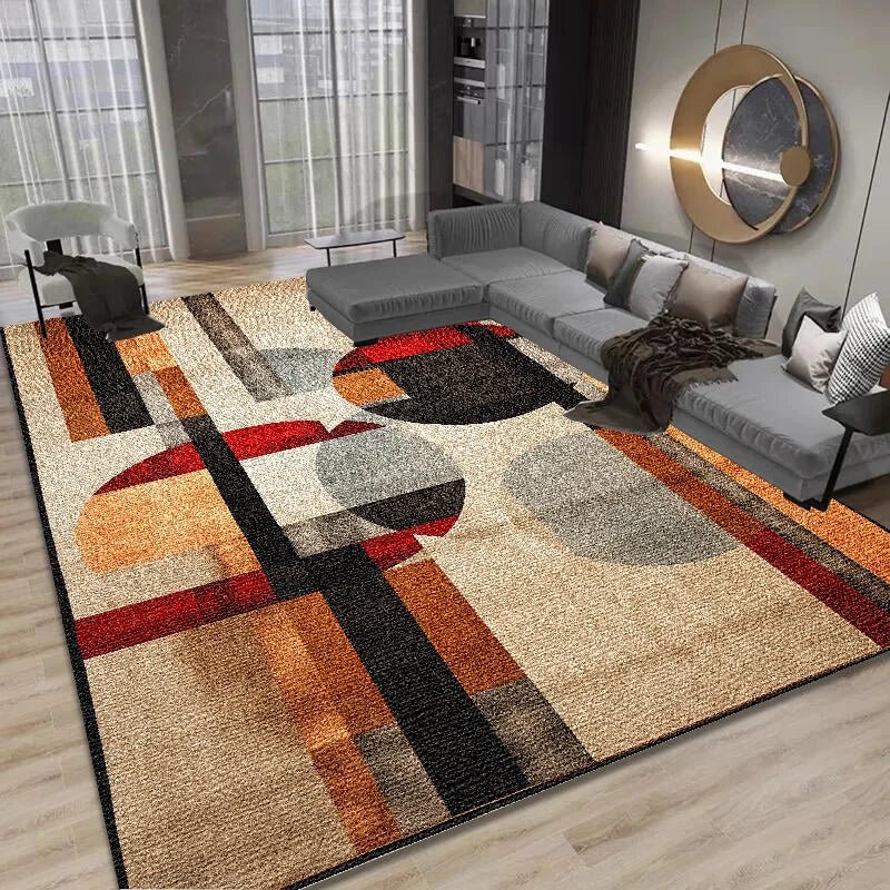 Abstract Geometry Modern Fashion Unique Rugs