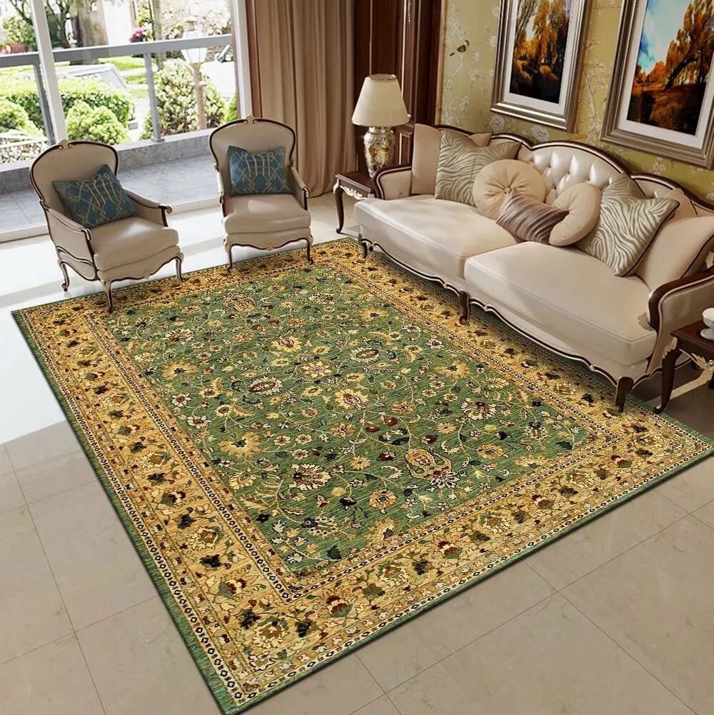 Retro Home Decoration Hallway 3D Printed Floor Rug