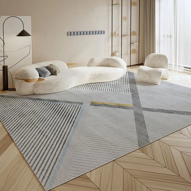 Modern  Luxury Large Area Living Room Decoration  Rug