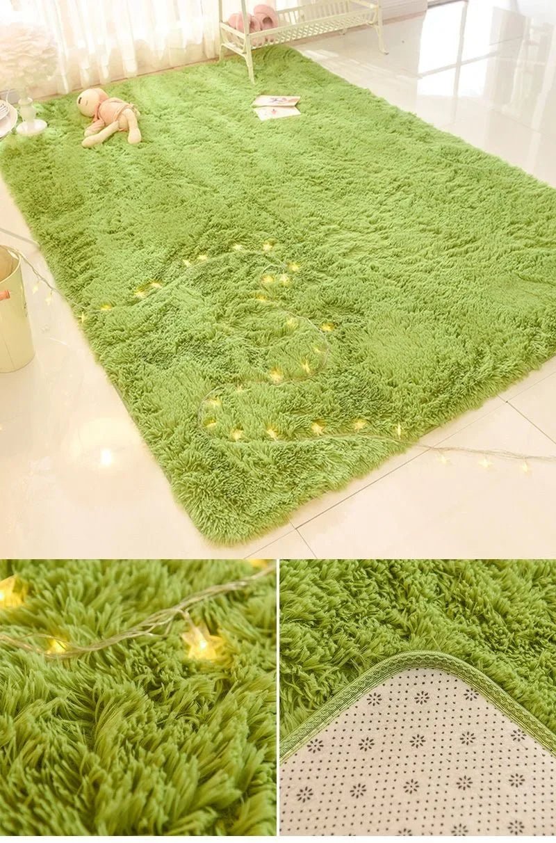 Fluffy Soft Living Room plush Carpet for Kids