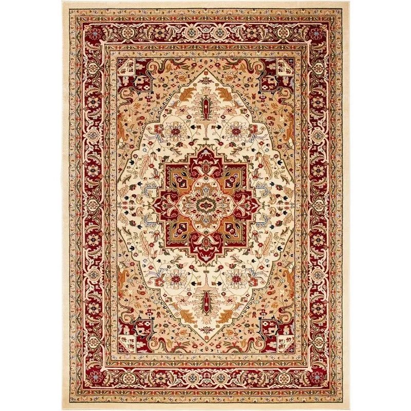 Classic Traditional Oriental Design Non-Shedding & Easy Care Rugs