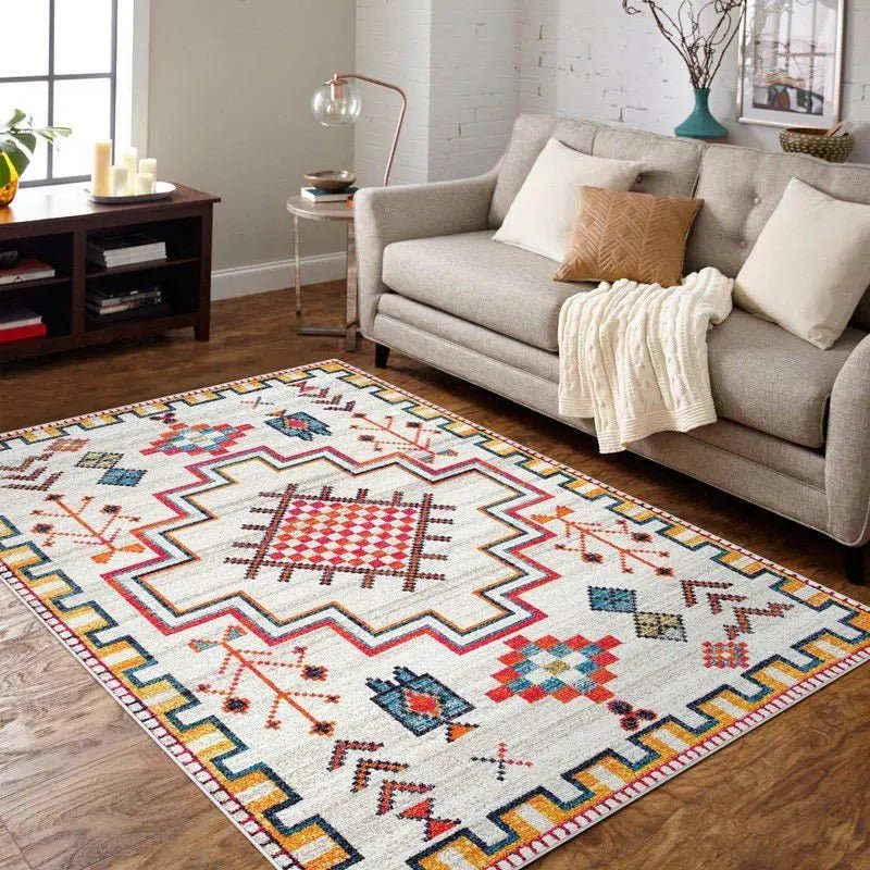 Retro Bohemian Decoration Carpets for Living Room Lounge Area