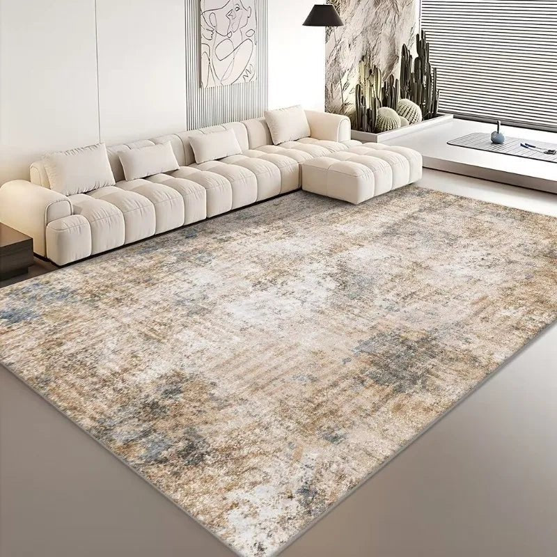 Modern Living Room Abstract Large Area Washable Rugs