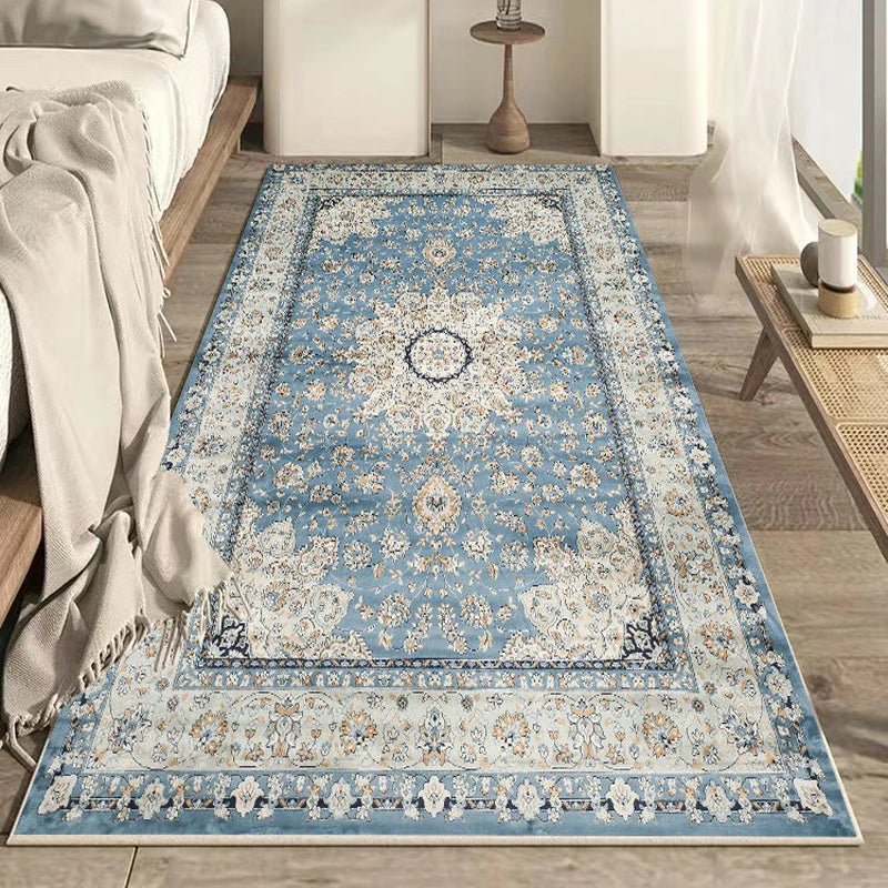 Thickened American Moroccan Simple Wool Rugs for Bedroom - Home Decor