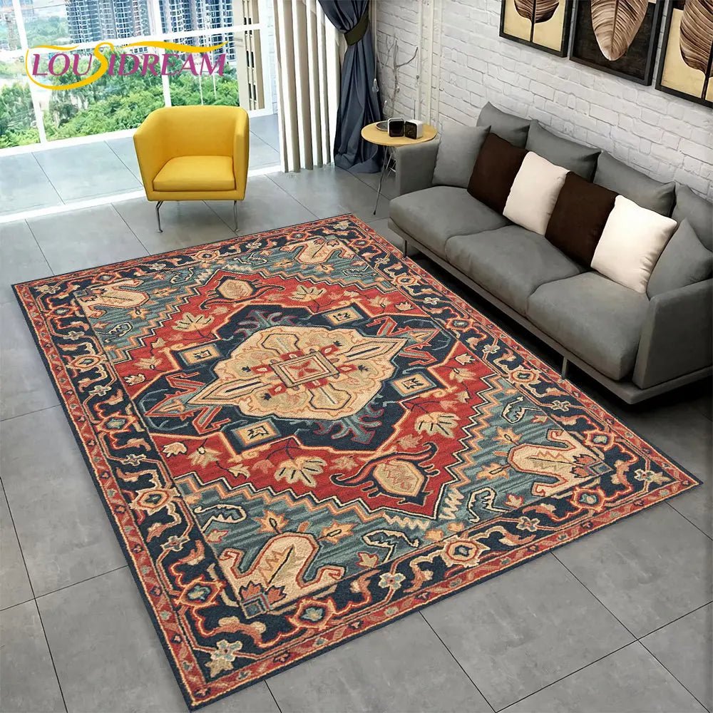 Turkey Persian Bohemian Area Rug Large Carpet Rug for Living Room