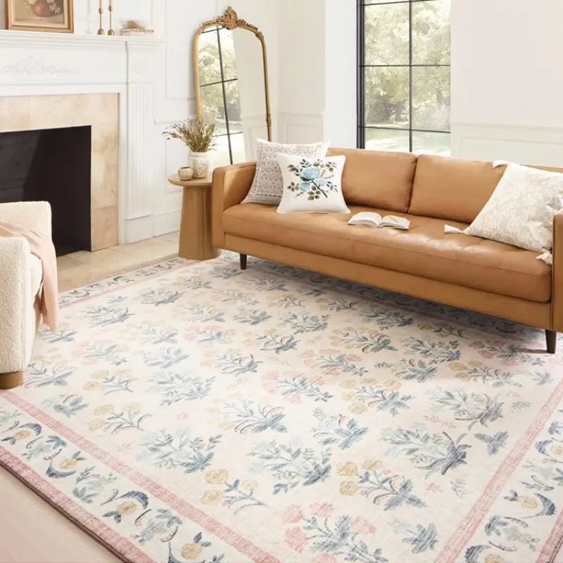 French Classic Carpets for Living Room Fluffy Soft Lounge Rug