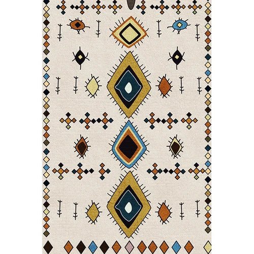 Moroccan Style Bedroom Decor Plush Carpet - Luxury Lounge Rugs