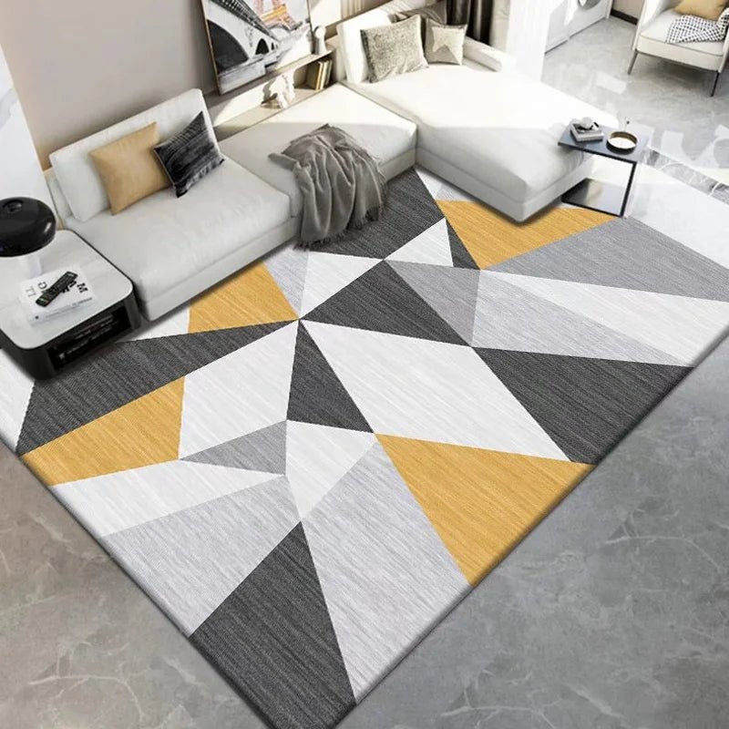 Nordic Geometric Living Room Lounge Decoration Rugs