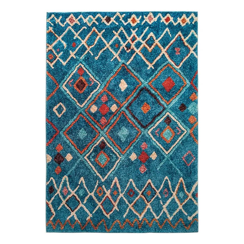 Plush Carpet Thick & Modern Floor Mat - Moroccan Wilton Rug