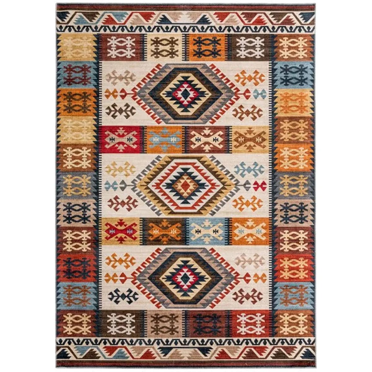 Moroccan Tribal Boho Vintage Carpet for Living Room Home Decoration