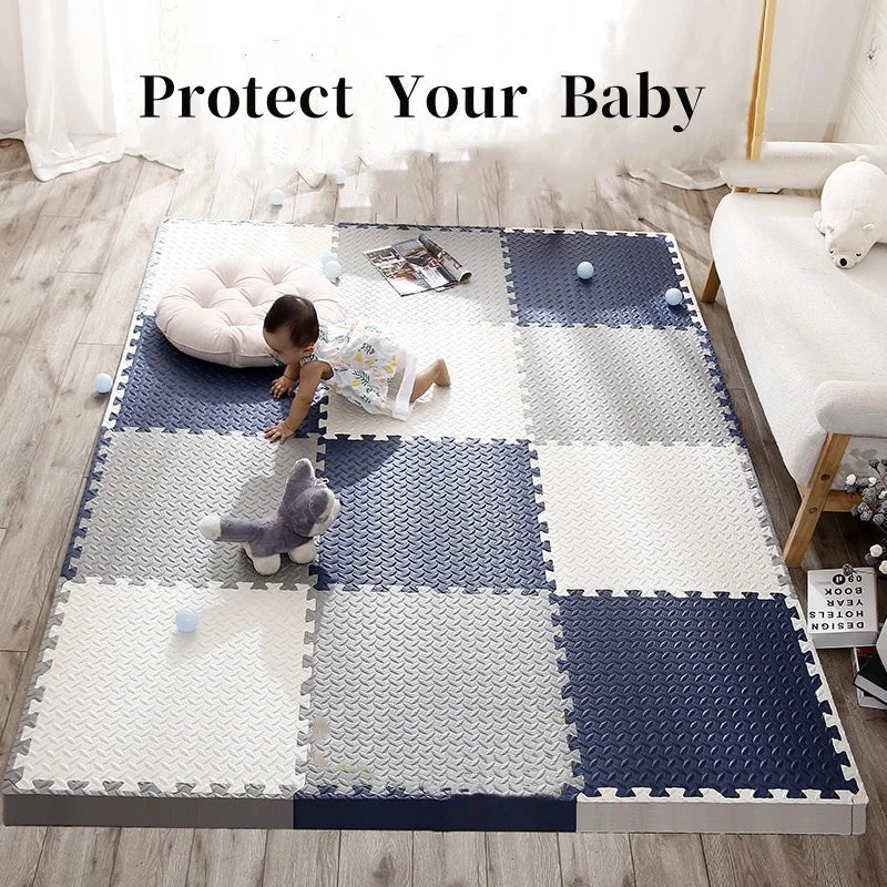 Colorful Children Room Activities Mat For Baby - Comfortable & Durable