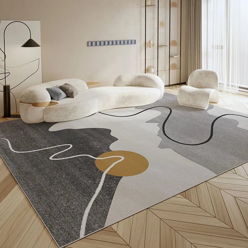 Modern  Luxury Large Area Living Room Decoration  Rug