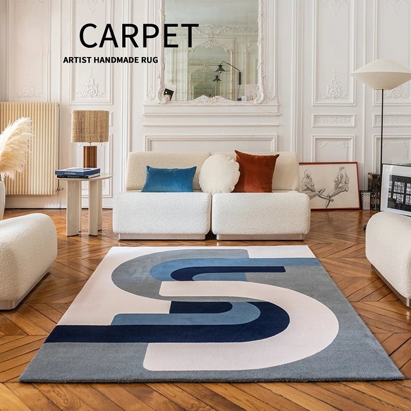 Nordic Light Luxury Non slip living Room Rug - Home Decor