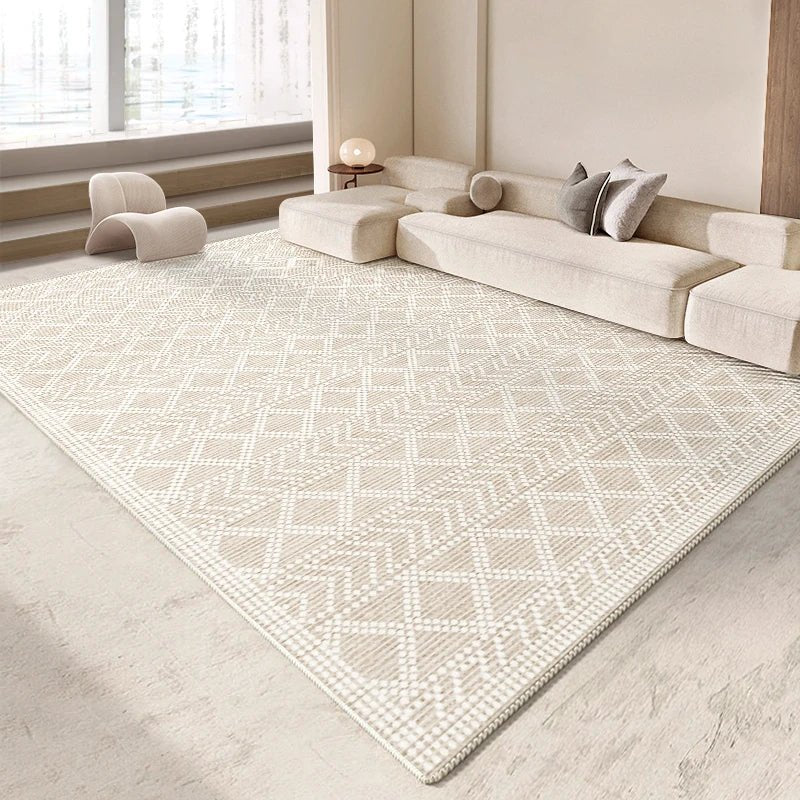 Modern Large Living Room Carpet Comfortable Non-Slip Rugs