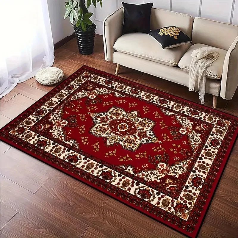 Vintage Persian Print Boho Stylish Living Room Rugs