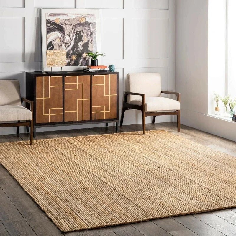 Natural Handmade Modern Look Runner Braided Style Reversible Area Rugs