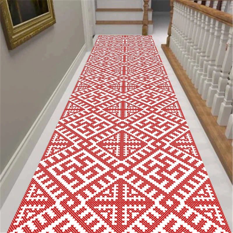 Traditional Slavic Symbolizes The Sun Hallway Corridor Hall Entrance Rug