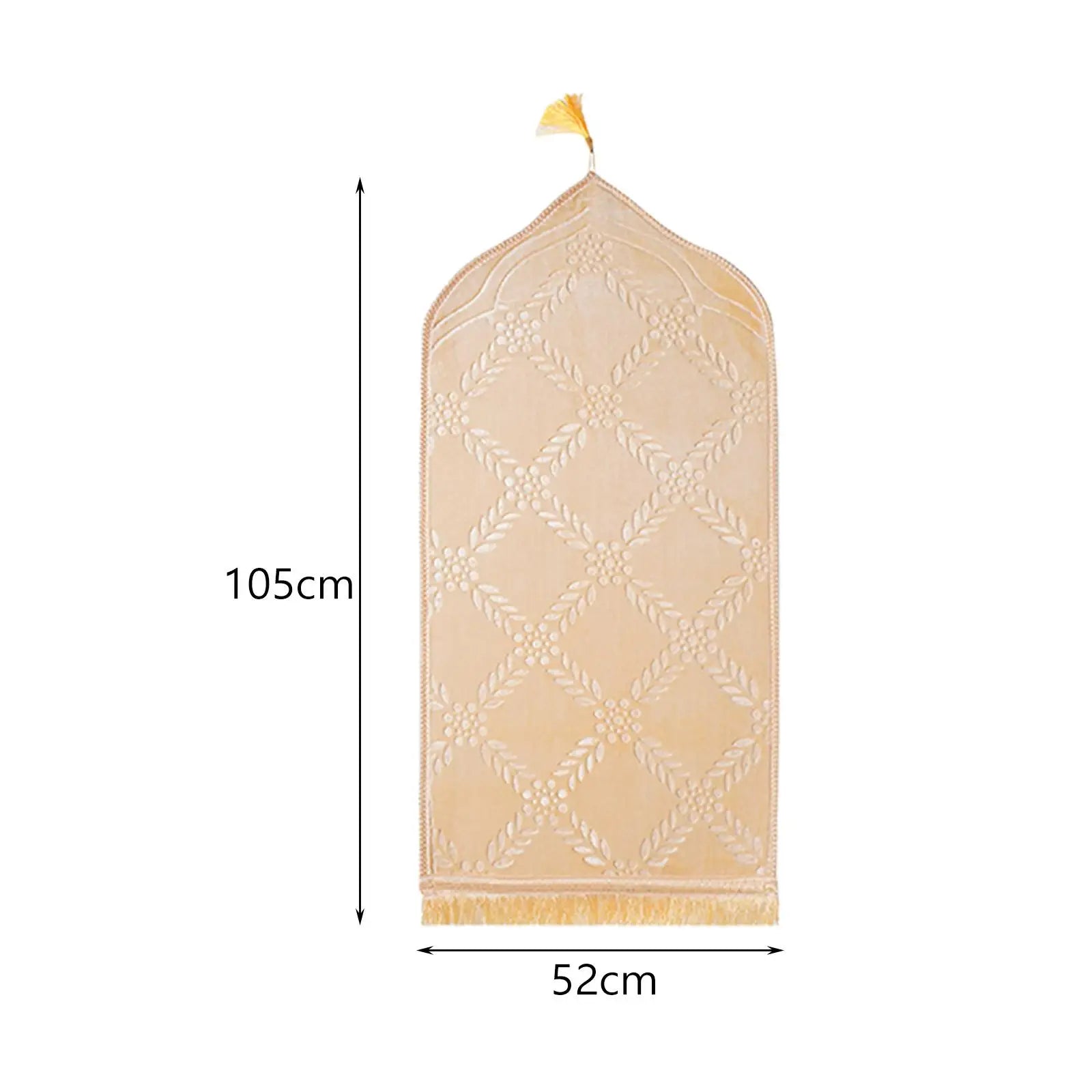 Elegant Traditional Soft Carpet for Travel - Thick Muslim Prayer Rug