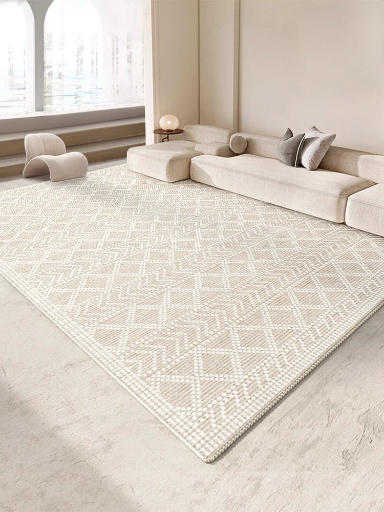 Modern Large Living Room Carpet Comfortable Non-Slip Rugs