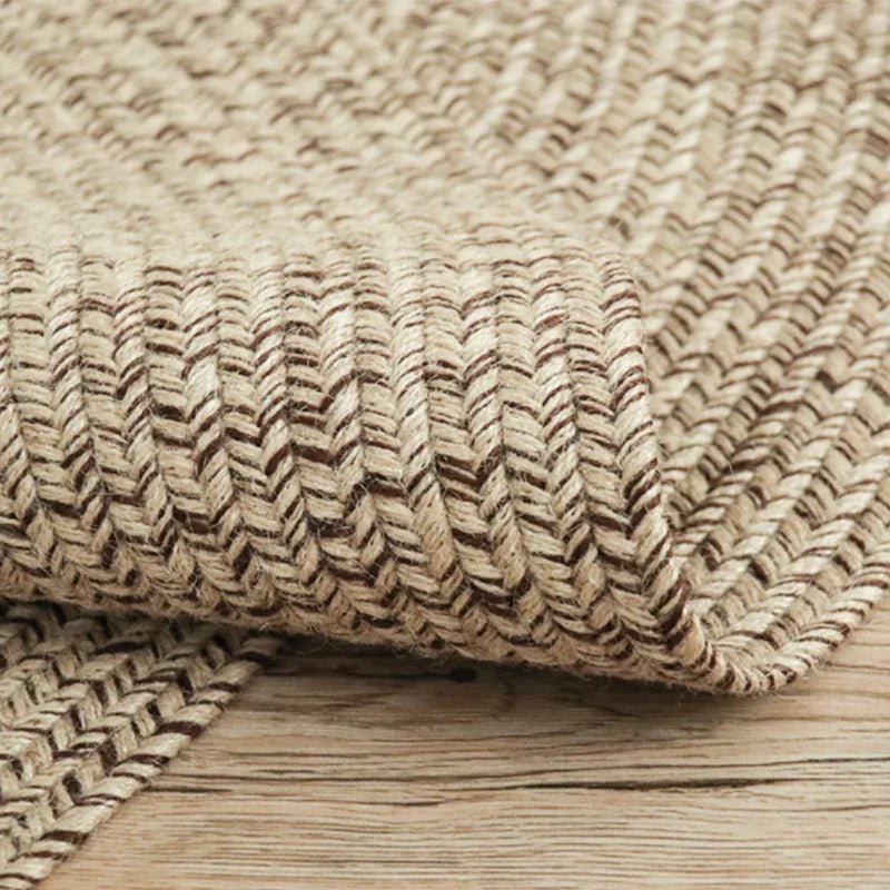 Living Room Rectangle Wilton Carpet Pure Natural Jute - 100% Bamboo Fiber