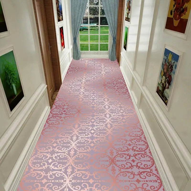 Traditional Chinese Brocade Pattern Hallway Corridor Hall Entrance Rugs - Classic & Traditional