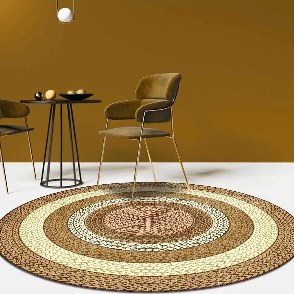 Modern Multicolor Imitation Woven Living Room carpet