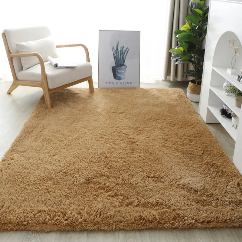 Memory Foam Comfort & Aesthetic Appeal Fluffy Rugs for Bedroom