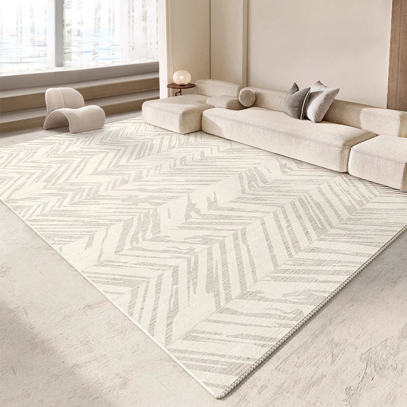 Modern Large Living Room Carpet Comfortable Non-Slip Rugs