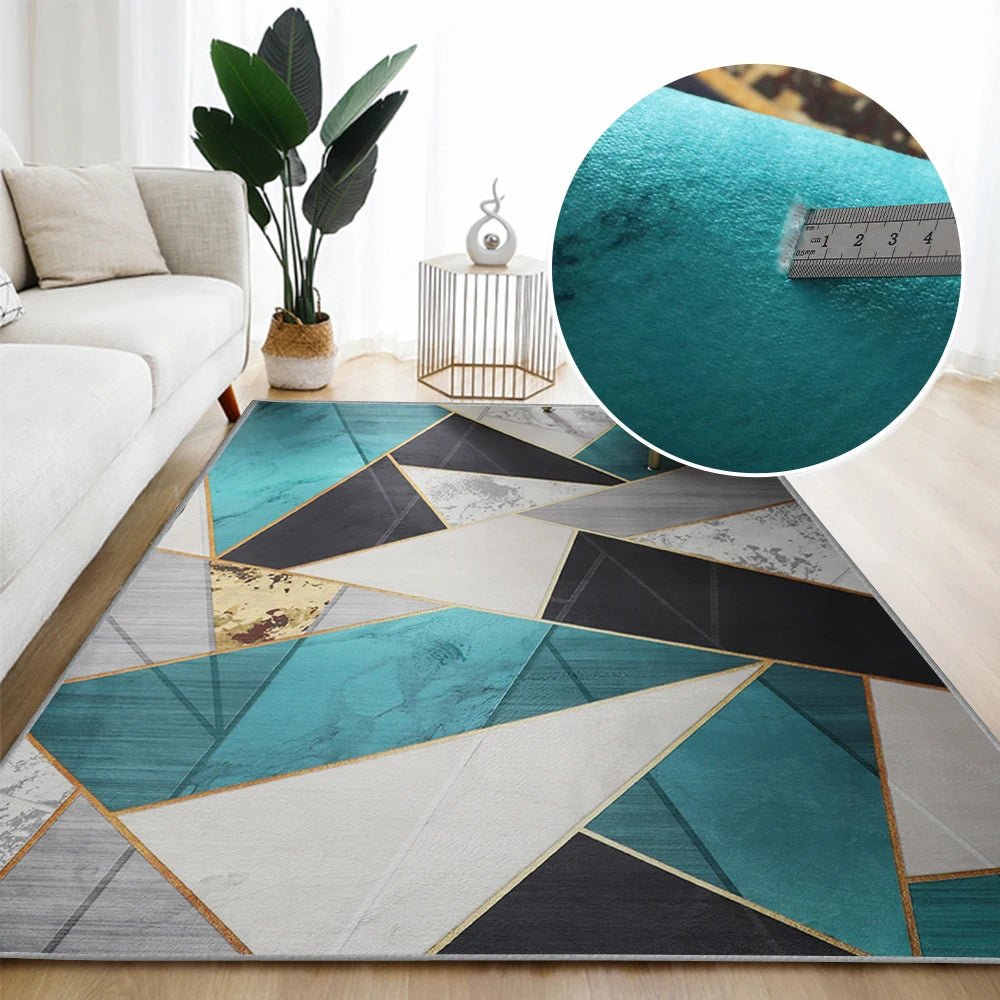 Living Room Lounge Large Area Rugs - Geometric & Modern