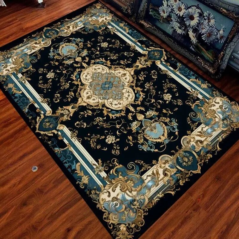 Distressed Persian Decoration Bedroom Rug -Exotic Home Decor