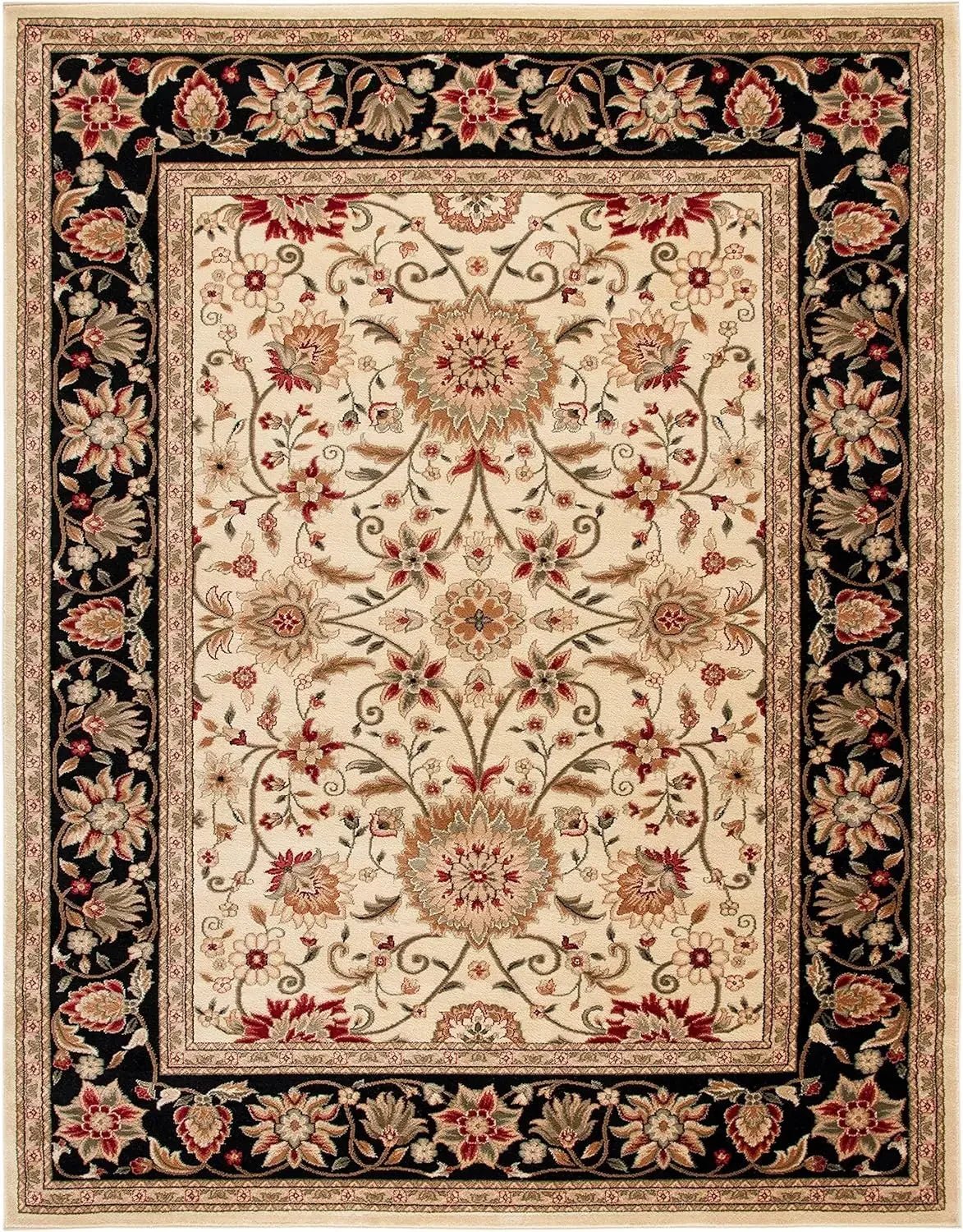 Traditional Oriental Design Safavieh Lyndhurst Collection Area Rug