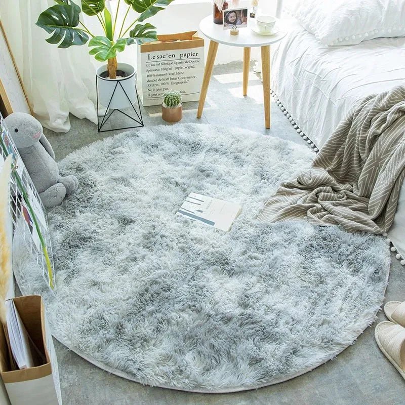 Round soft and comfortable Kids Room Plush Rug for Decoration