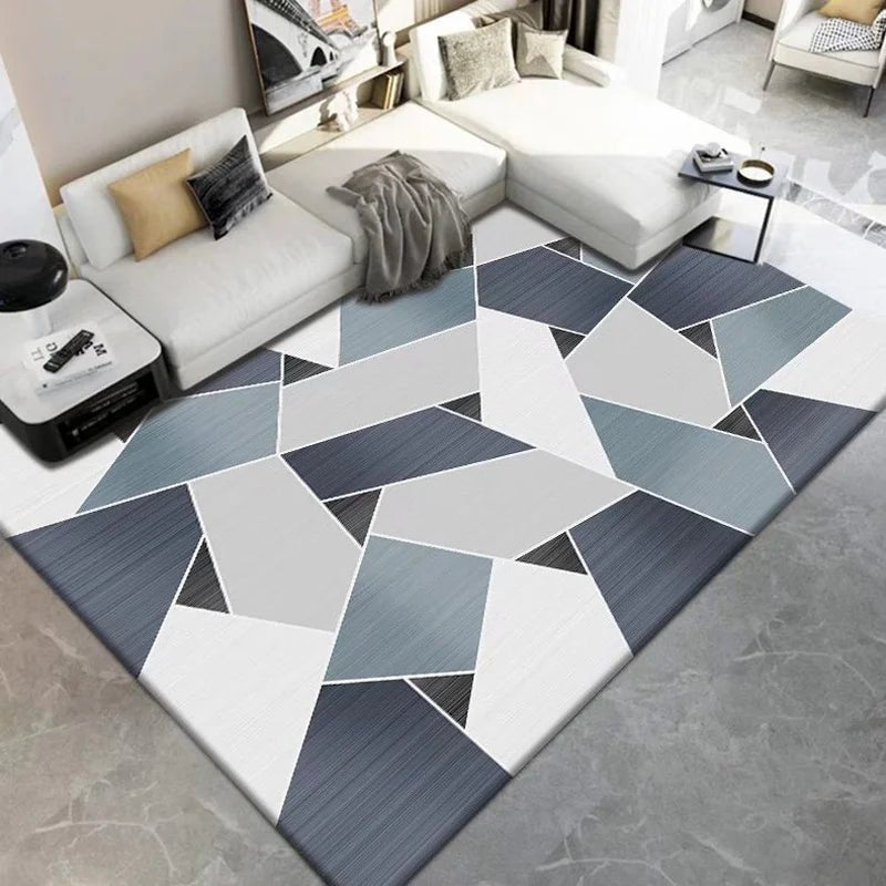 Nordic Geometric Living Room Lounge Decoration Rugs