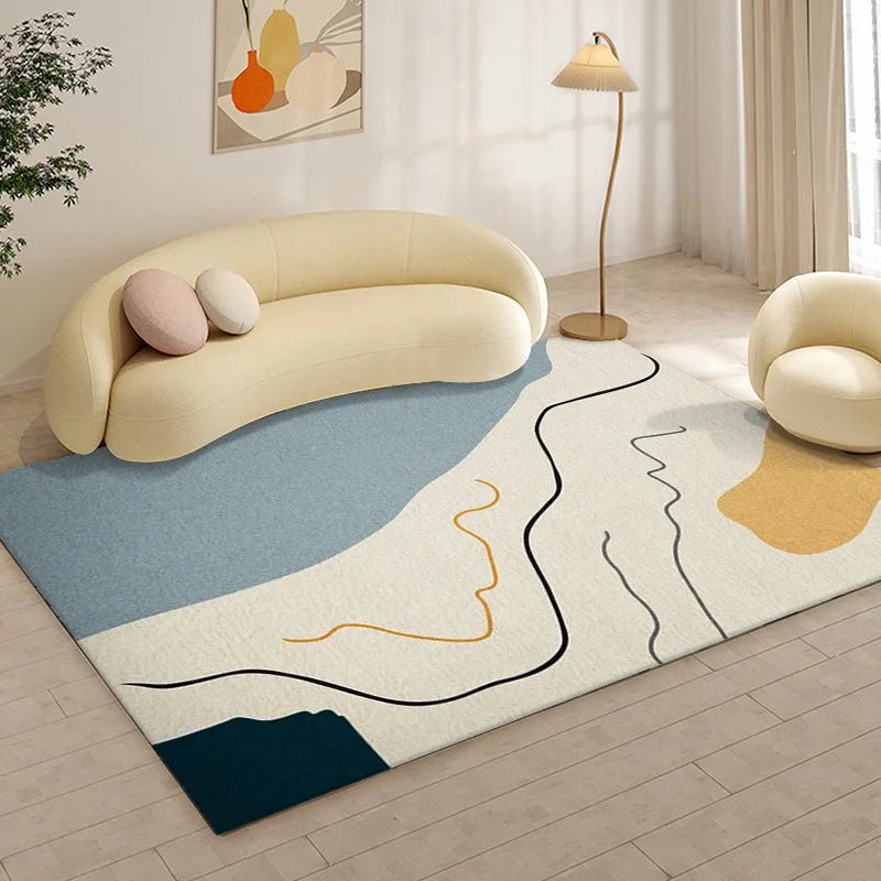 Modern Soft and Fluffy Largearea Living Room Rug