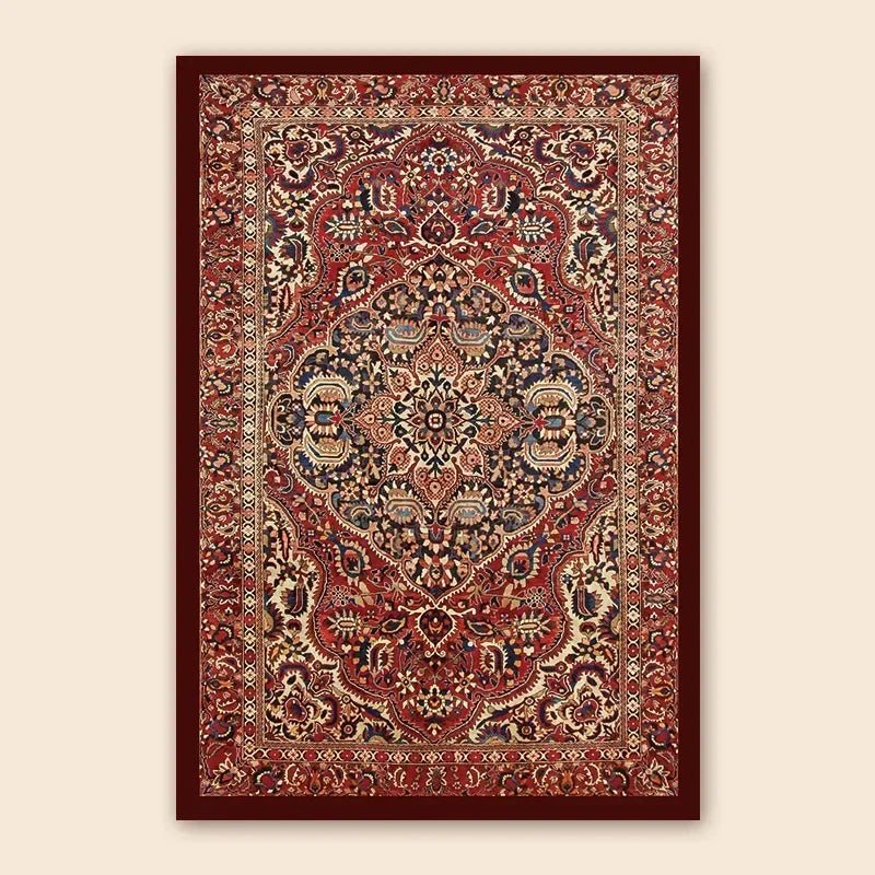 Retro Bohemian Carpet Bedroom Bedside Large Area Rugs