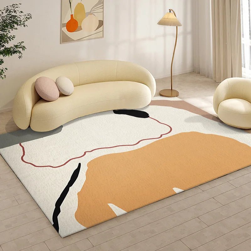 Modern Soft and Fluffy Largearea Living Room Rug