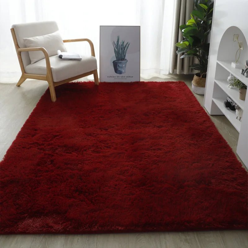 Memory Foam Comfort & Aesthetic Appeal Fluffy Rugs for Bedroom