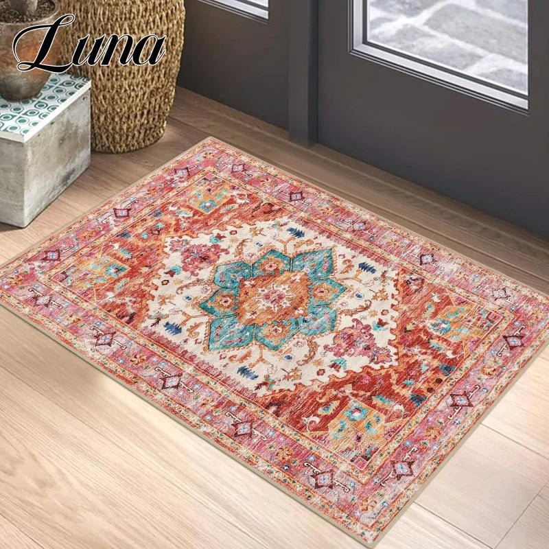 Home Decor Imitation Cashmere Printing Traditional Carpet