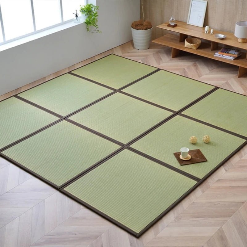 Japanese Rush Grass Tatami Traditional Asian Design - Home Decor