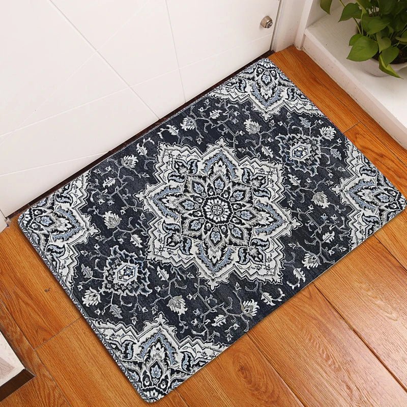 Anti-Slip Absorbent Bohemian Rug For Kitchen Bath Entrance